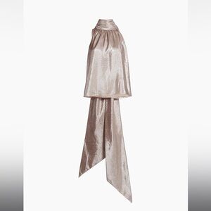 Toccin - Hattie Tieneck Sleeveless Metallic Top